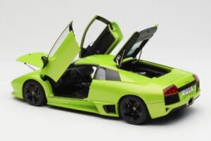 Lamborghini Murcielago LP640 Ithaca Zelena Metallic AUTOart 1:18 74624 Kovina – slika 5 od 8