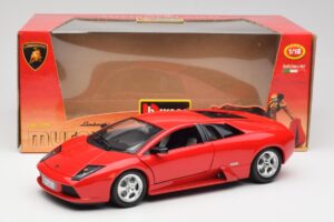 Lamborghini Murcielago Rdeč Bburago 1:18 3316 Kovina – slika 8 od 8