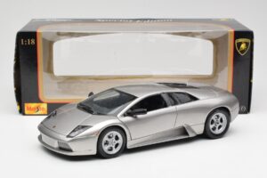 Lamborghini Murcielago Srebrna Maisto 1:18 7450257 Kovina – slika 8 od 8