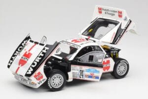 Lancia 037 #1 G. Cunico / E. Bartolich Targa Florio Winner 1983 Kyosho 1:18 08302H Kovina – slika 2 od 8