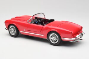 Lancia Aurelia B24 Spider Rdeč Bburago 1:18 3010 Kovina – slika 7 od 8