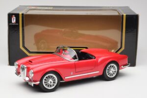 Lancia Aurelia B24 Spider Rdeč Bburago 1:18 3010 Kovina – slika 8 od 8