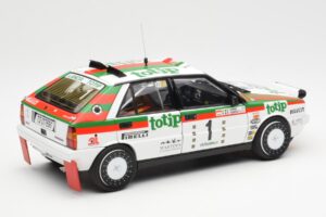Lancia Delta HF 4WD #1 D. Cerrato Totip Rally Targa Florio 1987 Kyosho 1:18 08960C Kovina – slika 3 od 8