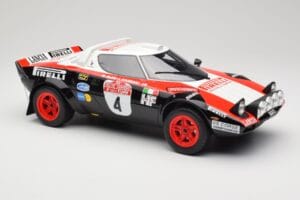 Lancia Stratos HF Gr.4 Črn #0 M. Alen / I. Kivimäki Rally San Remo 1978 Otto 1:12 G088 Smola – slika 4 od 6