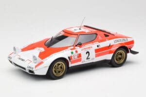 Lancia Stratos HF #2 J-B. Andruet / Biche Winners Tour de Corse 1974 Minichamps 1:18 155741702 Kovina