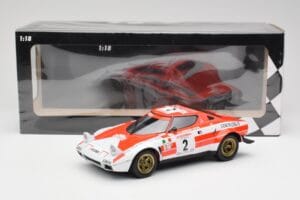 Lancia Stratos HF #2 J-B. Andruet / Biche Winners Tour de Corse 1974 Minichamps 1:18 155741702 Kovina – slika 6 od 6