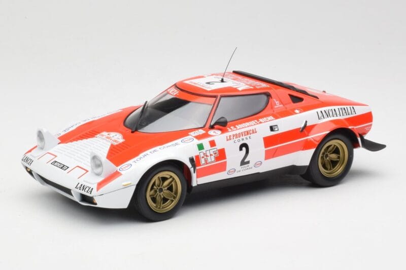 Lancia Stratos HF #2 J-B. Andruet / Biche Winners Tour de Corse 1974 Minichamps 1:18 155741702 Kovina