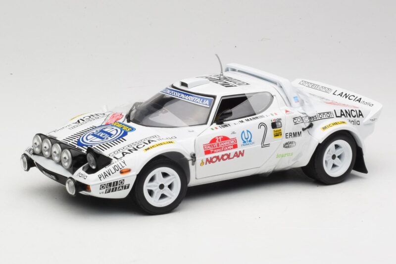 Lancia Stratos HF #2 Jolly Club A. Fassina / M. Mannini Rally Sanremo 1979 Sun Star 1:18 4510 Kovina