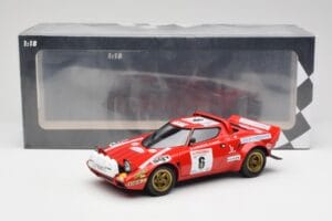 Lancia Stratos HF #6 B. Darniche / A. Mahé Winners Tour de France Automobile 1975 Minichamps 1:18 155751706 Kovina – slika 6 od 6