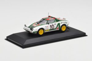 Lancia Stratos #10 Team Alitalia S. Munari / S. Maiga Rally Monte Carlo 1976 Minichamps 1:43 430761210 Kovina – slika 2 od 4