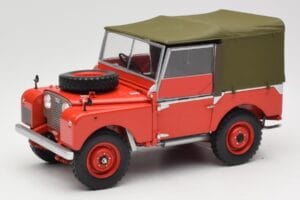 Land Rover 88 Series I Rdeč Minichamps 1:18 150168910 Kovina