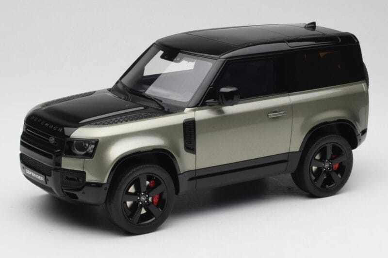 Land Rover Defender 90 HSE P400 L663 Pangea Green Metallic GT Spirit 1:18 GT517 Smola