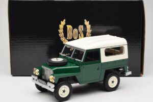 Land Rover Lightweight Series III Hard Top Temno Zelena BoS Models 1:18 BOS355 Smola – slika 6 od 6
