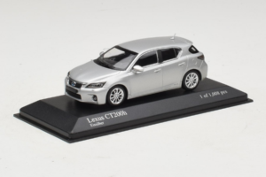 Lexus CT200h Srebrna Minichamps 1:43 410166001 Kovina – slika 2 od 4