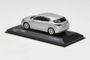 Lexus CT200h Srebrna Minichamps 1:43 410166001 Kovina – slika 3 od 4