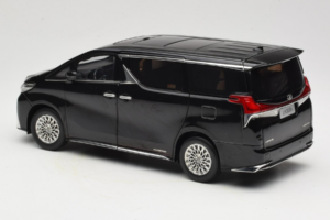 Lexus LM300h Črn Kyosho 1:18 08963BK Kovina – slika 7 od 8