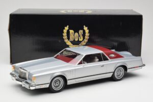 Lincoln Continental Mark V Coupe Srebrn BoS Models 1:18 BOS084 Smola – slika 6 od 6