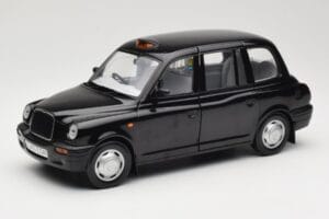London Taxi TX1 Črn Sun Star 1:18 1120 Kovina