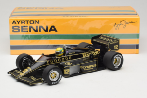 Lotus 97T Renault #12 A. Senna Team Lotus 1985 Minichamps 1:18 540851812 Kovina – slika 7 od 7