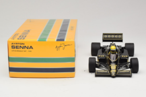 Lotus 98T Renault #12 A. Senna Team Lotus 1986 Minichamps 1:18 540861812 Kovina – slika 6 od 7