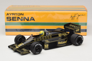 Lotus 98T Renault #12 A. Senna Team Lotus 1986 Minichamps 1:18 540861812 Kovina – slika 7 od 7