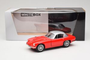 Lotus Elise S1 Rdeč & Srebrna Whitebox 1:18 WB18003 Kovina – slika 8 od 8