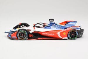 Mahindra M5Electro Mahindra Racing #94 F. Rosenqvist Formula E Season 5 2019 Minichamps 1:18 114180094 Kovina – slika 3 od 6