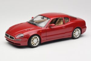 Maserati 3200 GT Temno Rdeč Bburago 1:18 3341-M2 Kovina