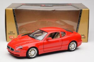 Maserati 3200 GT Rdeč Bburago 1:18 3341 Kovina – slika 8 od 8