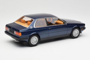 Maserati Biturbo Coupe Temno Modra Metalik Minichamps 1:18 107123500 Kovina – slika 2 od 6