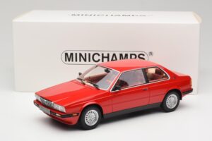 Maserati BiTurbo Coupe Rosso Corsa Minichamps 1:18 107123501 Smola – slika 6 od 6