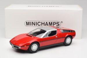 Maserati Bora Rdeč & Srebrn Minichamps 1:18 107123721 Smola – slika 6 od 6