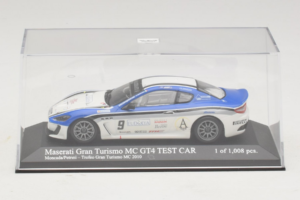Maserati GranTurismo MC GT4 #9 Moncada / Petrini Maserati MC 2010 Minichamps 1:43 400101209 Kovina – slika 5 od 5