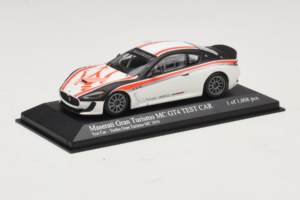 Maserati GranTurismo MC GT4 Trofeo GranTurismo MC Test Car 2010 Minichamps 1:43 400101201 Kovina – slika 2 od 4