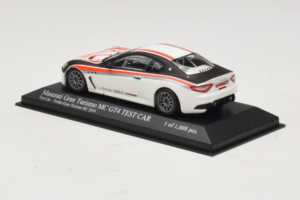 Maserati GranTurismo MC GT4 Trofeo GranTurismo MC Test Car 2010 Minichamps 1:43 400101201 Kovina – slika 3 od 4
