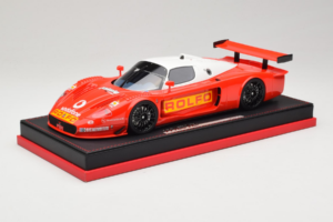 Maserati MC12 Rolfo Rdeče-Bela Gl Model 1:18 REMC031 Smola – slika 2 od 7