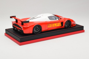 Maserati MC12 Rolfo Rdeče-Bela Gl Model 1:18 REMC031 Smola – slika 3 od 7