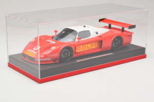 Maserati MC12 Rolfo Rdeče-Bela Gl Model 1:18 REMC031 Smola – slika 6 od 7