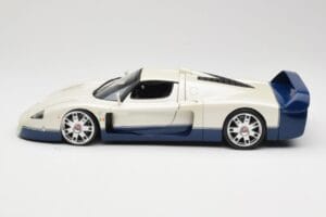 Maserati MC12 Bel Modra Hot Wheels 1:18 G7158 Kovina – slika 4 od 8