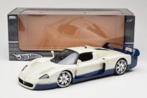 Maserati MC12 Bel Modra Hot Wheels 1:18 G7158 Kovina – slika 8 od 8