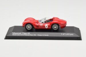 Maserati Tipo 61 #6 R. Penske SCCA National Race Meadowdale 1961 Minichamps 1:43 400611206 Kovina