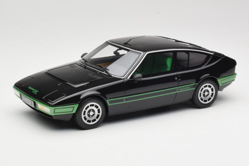 Matra Bagheera X Črna Zelena Otto 1:18 OT031 Smola