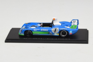 Matra MS670C #7 H. Pescarolo / G. Larrousse Matra-Simca 24 Hours of Le Mans Winner 1974 Spark 1:43 43LM74 Smola