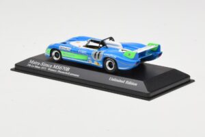 Matra Simca MS670B #7 H. Pescarolo / G. Larrousse 24 Hours of Le Mans Winner 1973 Minichamps 1:43 430731111 Kovina – slika 3 od 4