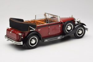 Maybach DS8 Zeppelin Rdeč Anson 1:18 30413 Kovina – slika 3 od 8