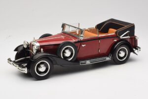 Maybach DS8 Zeppelin Rdeč Anson 1:18 30413 Kovina