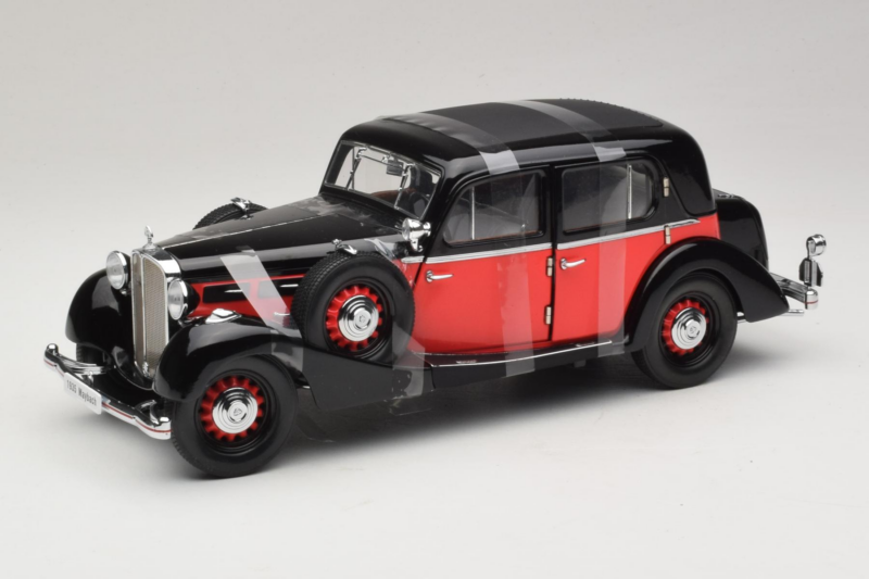 Maybach SW35 Hardtop Črna Rdeč Premier Miniature 1:18 PM-38208 Kovina