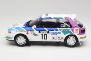 Mazda 323 GTX #10 T. Makinen / S. Harjanne 1000 Lakes Rally 1991 Otto 1:18 OT1099 Smola – slika 3 od 6