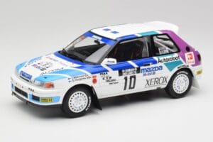 Mazda 323 GTX #10 T. Makinen / S. Harjanne 1000 Lakes Rally 1991 Otto 1:18 OT1099 Smola