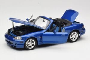 Mazda MX-5 NA 10th Anniversary Blue Metallic Gate 1:18 01071 Kovina – slika 2 od 8
